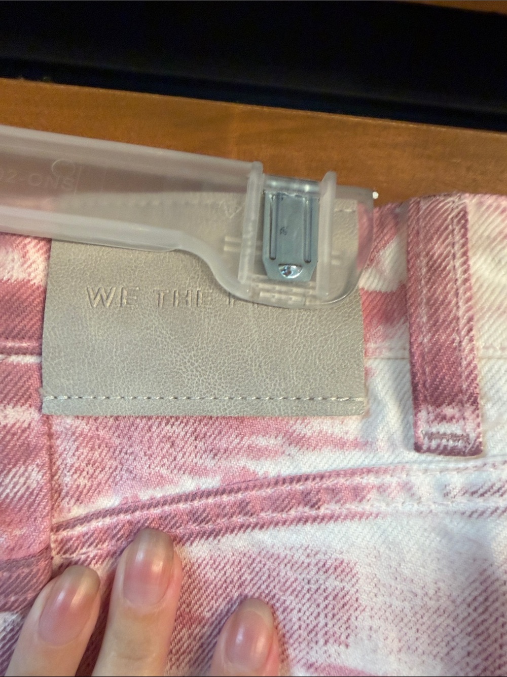 Free People Pink Ombre Wide-Leg Jeans tall girl friendly! - Picture 5 of 8
